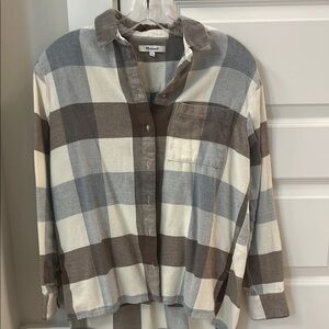 Madewell Hartfield Buffalo Check Flannel Shirt